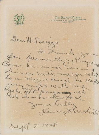 Lot #316 Harvey Firestone Group Lot - Image 1