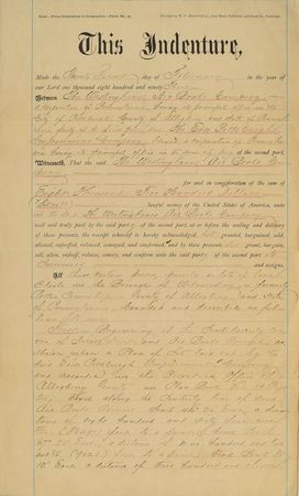 Lot #340 George Westinghouse Signed Document - Image 1