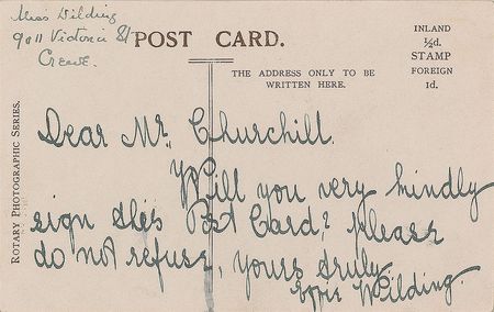 Lot #362 Winston Churchill: Fabulous early portrait of Britain's heroic prime minister - Image 2