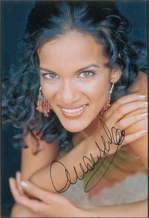 Lot #749 Ravi Shankar Signed Photograph - Image 1