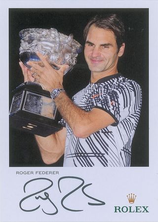 Lot #880 Roger Federer Signed Photographs - Image 1