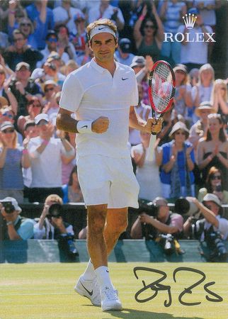 Lot #880 Roger Federer Signed Photographs - Image 2
