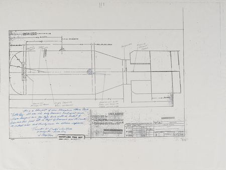 Lot #71 Enola Gay Blueprints