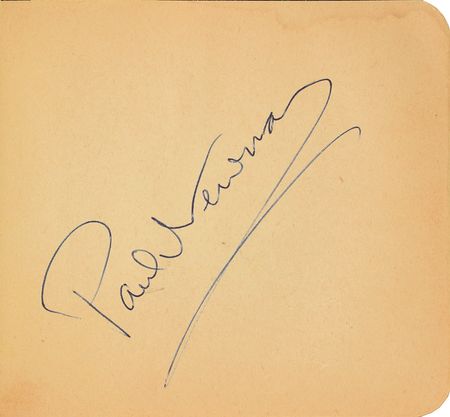Lot #827 Paul Newman Signature - Image 1