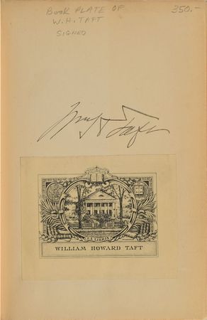 Lot #207 William H. Taft Book - Image 1