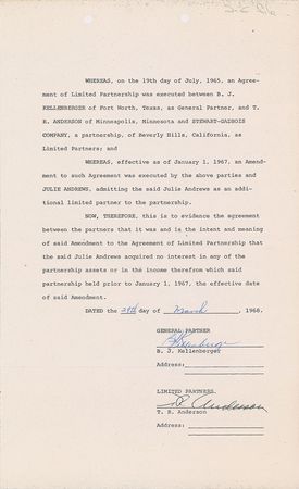 Lot #780 Julie Andrews - Image 2