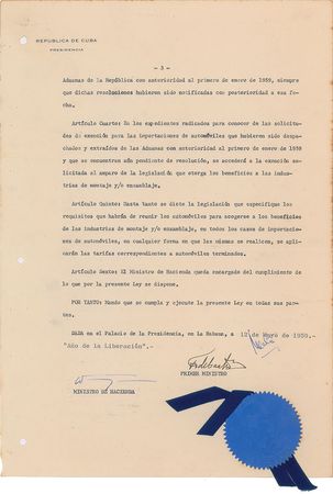 Lot #363 Fidel      Castro - Image 4
