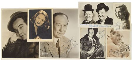 Lot #779 Actors and Musicians Group Lot - Image 1