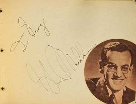 Lot #782 Autograph Albums: Headlined by Ronald Reagan, Glenn Miller, and Bela Lugosi - Image 5