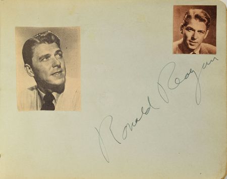 Lot #782 Autograph Albums: Headlined by Ronald Reagan, Glenn Miller, and Bela Lugosi - Image 9