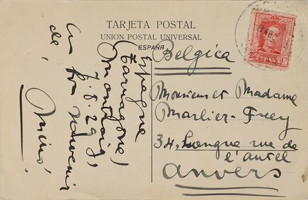 Lot #514 Joan Miro Postcard - Image 1