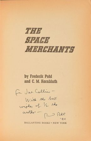 Lot #641 Frederik Pohl - Image 1