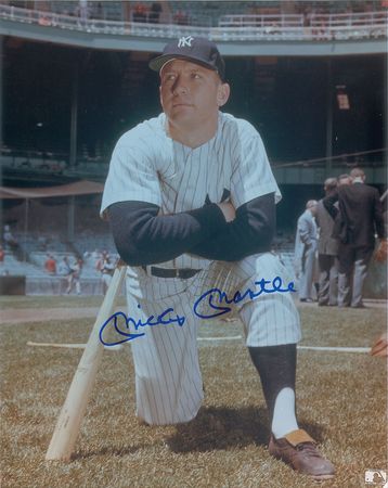 Lot #885 Mantle, Williams, and DiMaggio Group Lot - Image 3