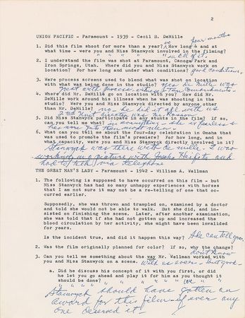 Lot #825 Joel McCrea: 