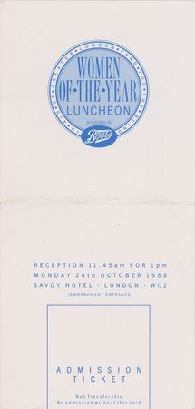 Lot #381 Princess Diana: Diana sends tickets for Falstaff at Covent Garden - Image 4