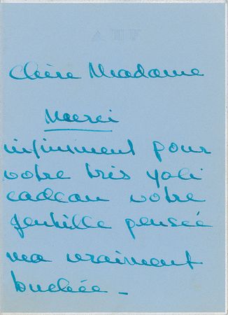 Lot #765 Audrey Hepburn Handwritten Letter Signed - Image 1
