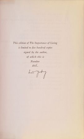 Lot #636 Lin Yutang Book - Image 1