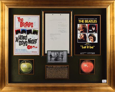 Lot #678 Beatles: John Lennon: 