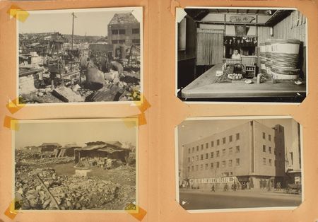 Lot #73 Nagasaki/Osaka Original 1945 Photo Album: American MP in Japan?a remarkable 1945 Osaka photo album, highlighted by an iconic Nagasaki image captured by Yosuke Yamahata - Image 9