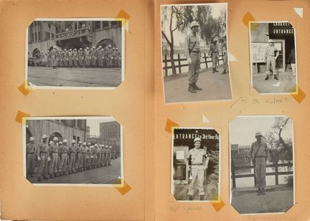Lot #73 Nagasaki/Osaka Original 1945 Photo Album: American MP in Japan?a remarkable 1945 Osaka photo album, highlighted by an iconic Nagasaki image captured by Yosuke Yamahata - Image 10