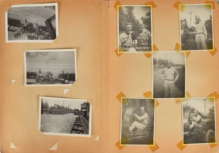 Lot #73 Nagasaki/Osaka Original 1945 Photo Album: American MP in Japan?a remarkable 1945 Osaka photo album, highlighted by an iconic Nagasaki image captured by Yosuke Yamahata - Image 11