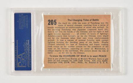 Lot #52 1938 Gum Inc. 'Horrors of War' Card Collection: Desirable collection of 1938 Horrors of War bubblegum cards - Image 4