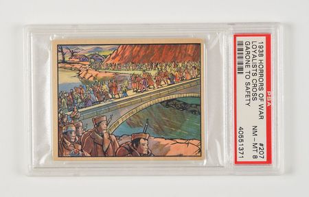 Lot #52 1938 Gum Inc. 'Horrors of War' Card Collection: Desirable collection of 1938 Horrors of War bubblegum cards - Image 5
