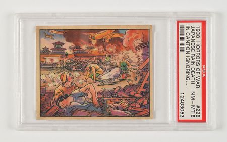 Lot #52 1938 Gum Inc. 'Horrors of War' Card Collection: Desirable collection of 1938 Horrors of War bubblegum cards - Image 7