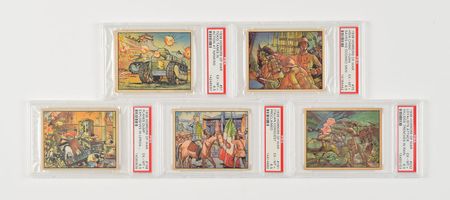 Lot #52 1938 Gum Inc. 'Horrors of War' Card Collection: Desirable collection of 1938 Horrors of War bubblegum cards - Image 9