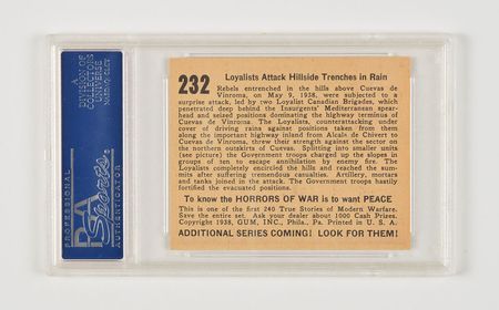 Lot #52 1938 Gum Inc. 'Horrors of War' Card Collection: Desirable collection of 1938 Horrors of War bubblegum cards - Image 12