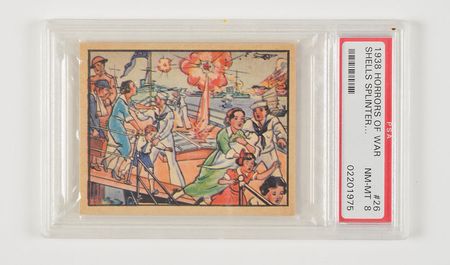 Lot #52 1938 Gum Inc. 'Horrors of War' Card Collection: Desirable collection of 1938 Horrors of War bubblegum cards - Image 23