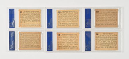 Lot #52 1938 Gum Inc. 'Horrors of War' Card Collection: Desirable collection of 1938 Horrors of War bubblegum cards - Image 24