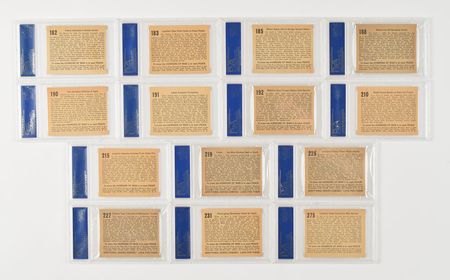 Lot #52 1938 Gum Inc. 'Horrors of War' Card Collection: Desirable collection of 1938 Horrors of War bubblegum cards - Image 26