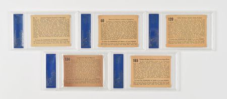 Lot #52 1938 Gum Inc. 'Horrors of War' Card Collection: Desirable collection of 1938 Horrors of War bubblegum cards - Image 30