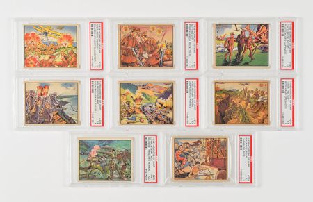 Lot #52 1938 Gum Inc. 'Horrors of War' Card Collection: Desirable collection of 1938 Horrors of War bubblegum cards - Image 31