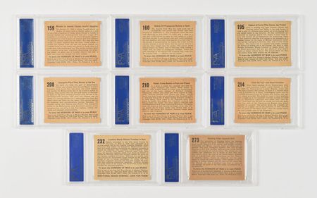 Lot #52 1938 Gum Inc. 'Horrors of War' Card Collection: Desirable collection of 1938 Horrors of War bubblegum cards - Image 32