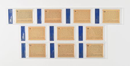 Lot #52 1938 Gum Inc. 'Horrors of War' Card Collection: Desirable collection of 1938 Horrors of War bubblegum cards - Image 35