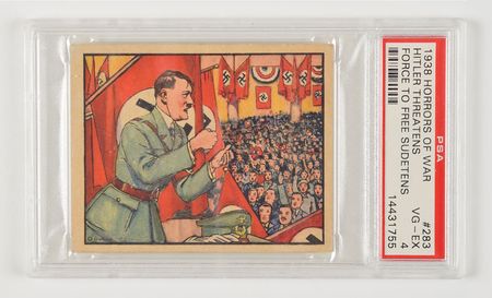 Lot #52 1938 Gum Inc. 'Horrors of War' Card Collection: Desirable collection of 1938 Horrors of War bubblegum cards - Image 49