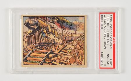 Lot #52 1938 Gum Inc. 'Horrors of War' Card Collection: Desirable collection of 1938 Horrors of War bubblegum cards - Image 54