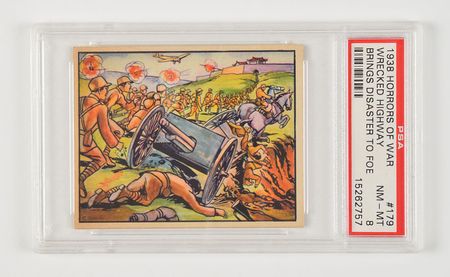 Lot #52 1938 Gum Inc. 'Horrors of War' Card Collection: Desirable collection of 1938 Horrors of War bubblegum cards - Image 56