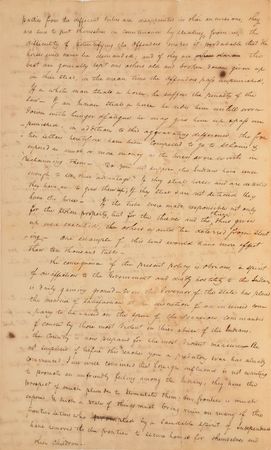 Lot #17 Native American Wars: To Secretary of War John Calhoun on 