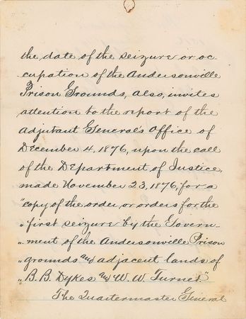 Lot #38 Alexander Ramsey - Image 2