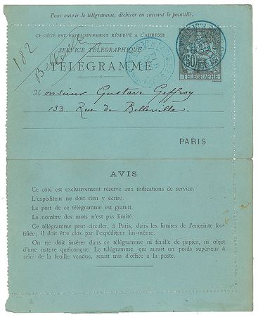 Lot #527 Félicien Rops Handwritten Letter Signed - Image 2