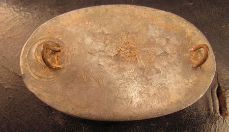 Lot #135 Civil War 1861 Cartridge Box by Decrow of Bangor, Maine Cartridge Box - Image 8