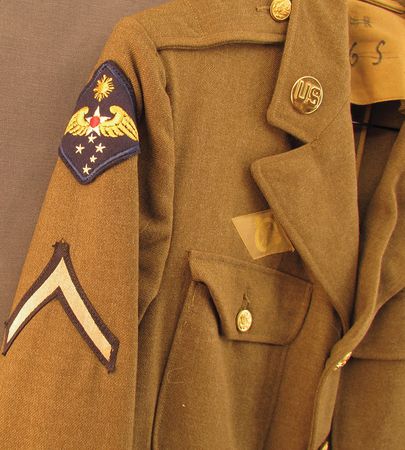 Lot #146  WWII US Army Enlisted Man's Service Jacket - Image 8