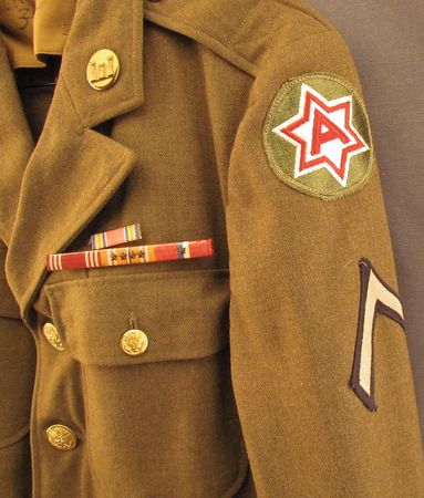 Lot #146  WWII US Army Enlisted Man's Service Jacket - Image 12