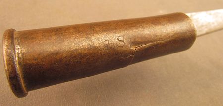 Lot #133 Revolutionary War British Dragoon Bayonet Bayonet - Image 3