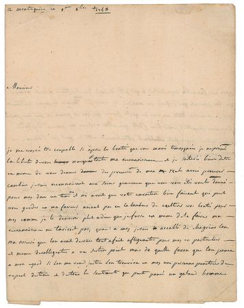 Lot #349 Montesquieu: The rare French Enlightenment philosopher - Image 1