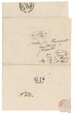 Lot #388 Alexander von Humboldt Handwritten Letter Signed - Image 2