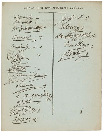 Lot #321 Andre-Marie Ampere Signature - Image 1